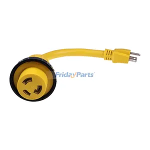 Marine Shore Power Cord Pigtail Boat Adapter 21103 for Marine RV Electrical System