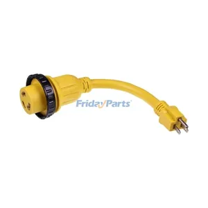 Marine Shore Power Cord Pigtail Boat Adapter 21103 for Marine RV Electrical System — 2