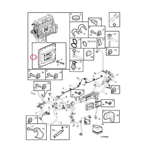 Control Unit 21165620 for Volvo Engine D11 D16 Truck FH FM — 2