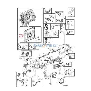 Control Unit 21165620 for Volvo Engine D11 D16 Truck FH FM — 2
