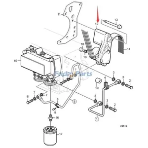 Fuel Pump 21260524 21211878 for Volvo Penta Engine TD420VE TAD420VE TAD620VE — 7