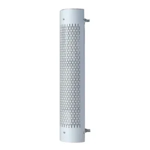 48" Tall 180 Degree Stainless Exhaust Muffler Shield For 7" Diameter…