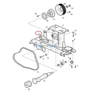 Belt Tensioner 21257889 for Volvo Engine D13 Truck B11R B13R B7R B9L B9TL — 2