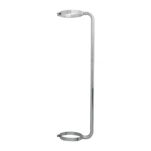 45" Chrome Exhaust Grab Handle - 7" Clamp