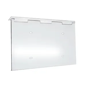 Stainless 1 License Plate Holder With Hinge