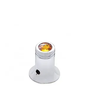 CB Channel Knob - Amber Crystal