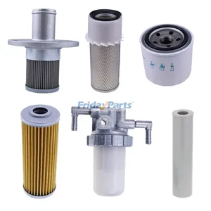 Filter Kit 21U-60-32120 21U-60-32210 YM121120-12901 YM119810-55650 YM129335-55700 YM129150-35151 for Komatsu Excavator PC28UU-2