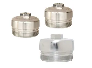 Beans Diesel Billet Upper & Lower Fuel Filter and Oil Filter Cap Kit 08-10…