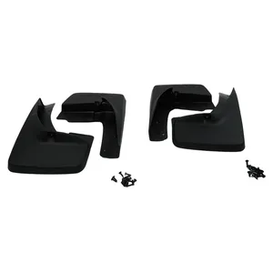 Front & Rear Deluxe Molded Splash Guards Mud Flaps 82214137 82214136 for 2009-2018 Dodge Ram 1500 — 4