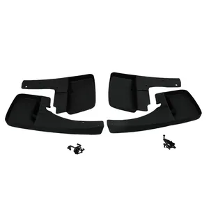Front & Rear Deluxe Molded Splash Guards Mud Flaps 82214137 82214136 for 2009-2018 Dodge Ram 1500 — 3