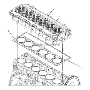 Cylinder Head Gasket 2219392 for Caterpillar CAT Engine C11 C13 Excavator 345C 345D 349D 349E Tractor 621H 623H 627H — 2