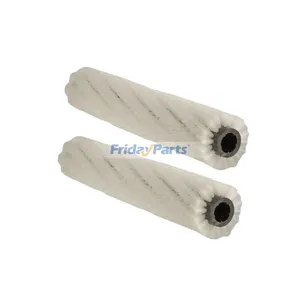 812*153mm 18-Row White Nylon Bristle Brush Roll 222308 for Tennant Floor…