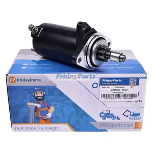 12V 9T Starter Motor 228000-4550 for BRP Marine Engine 587 Rotax SeaDoo Personal Watercraft PWC GTI LE 718cc GS