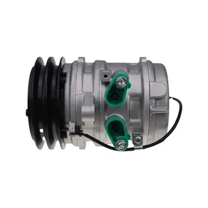 A/C Compressor 22E-979-1110 for Komatsu CK30-1 PC30MR-2 PC35MR-2 PC50MR-2 PC75R-2 PC95R-2 — 6