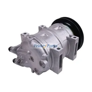 DKS15CH A/C Compressor 22U-979-1711 for Komatsu Excavator PC138US-2 PC228US-3 PC78MR-6 PC78US-6 PC78UU-6 — 2