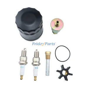 Maintenance Service Kit & Spark Plug 359978 BPR4ES 359771 for Kohler Marine Gasoline Generator 4EF 5E 6EF 7.3E — 3