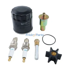 Maintenance Service Kit & Spark Plug 359978 BPR4ES 359771 for Kohler Marine Gasoline Generator 4EF 5E 6EF 7.3E