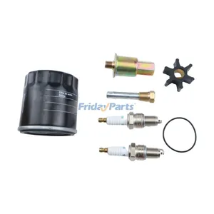Maintenance Service Kit & Spark Plug 359978 BPR4ES 359771 for Kohler Marine Gasoline Generator 4EF 5E 6EF 7.3E — 5