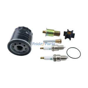 Maintenance Service Kit & Spark Plug 359978 BPR4ES 359771 for Kohler Marine Gasoline Generator 4EF 5E 6EF 7.3E — 2