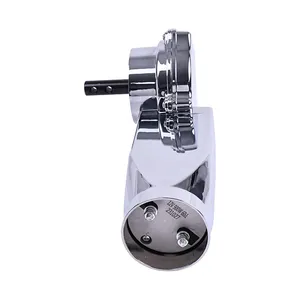 12V 1.5HP 60RPM 60:1 1500W Dump Truck Roll Tarp Motor Chrome Cover — 3