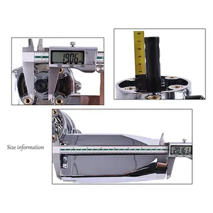 12V 1.5HP 60RPM 60:1 1500W Dump Truck Roll Tarp Motor Chrome Cover — 6