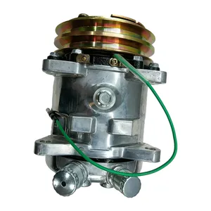 24V SD5H09 A/C Compressor 232-9203 5073 for Caterpillar CAT 236D 242D 246D 257D 259D 262D 272D 279D 287D 289D 299D — 3