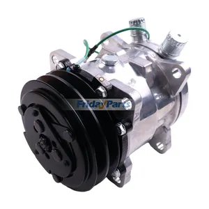 24V SD5H09 A/C Compressor 232-9203 5073 for Caterpillar CAT 236D 242D 246D 257D 259D 262D 272D 279D 287D 289D 299D