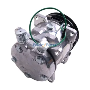 24V SD5H09 A/C Compressor 232-9203 5073 for Caterpillar CAT 236D 242D 246D 257D 259D 262D 272D 279D 287D 289D 299D — 2