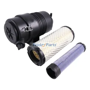 Air Cleaner Assembly TCA12208 AUC18195 for John Deere Mower 1420 1435 1445 1545 1565 6080A 6500A 6700A 7200A Tractor 4300 — 4