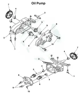Oil pump / Pompe à huile moteur — 6
