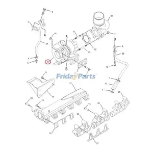 Turbo GT3571S Turbocharger 235-9694 for Caterpillar CAT Engine 3056E Loader 924G 924GZ 930G Excavator  M316C M318C M322C — 7