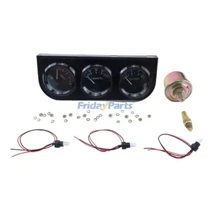 52mm Water Temp Volts & Oil Pressure Auto Gauge Kit 2391 for Racing Track Truck — 2