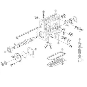 Bosch PE and PES element spring upper seat 1410500035 — 2