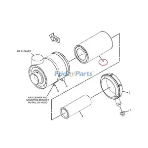 Air Filter 2465009 for Caterpillar CAT Engine C13 C15 C18 C27 C32 Generator SR4 — 5