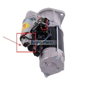 24V 9T Starter Motor for Komatsu 4D95 Isuzu 4BD1 4BD1T Engine New Holland E115SR E135SR E130 E200SR Kobelco SK200SR SK135SR John Deere 135C RTS — 2