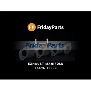 Exhaust Manifold 25-15490-00 for Carrier Engine CT-491 CT4.91TV — 2