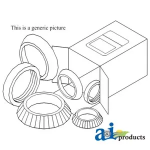 Cone Tapered Roller Bearing for New Holland® || Replaces OEM # 25590-I — 3