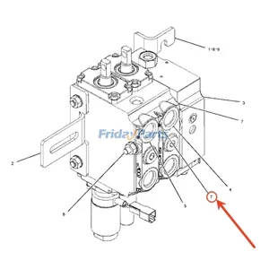 Hydraulic Cylinder Seal Kit 259-6754 for Caterpillar CAT Engine 3054C C4.4 C18 Loader 414E 416E 422E 428E — 2
