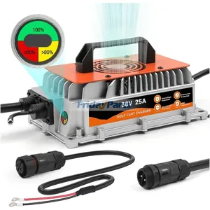 25A 36V Golf Cart Lithium Battery Charger for E-Z-GO Yamaha Club Car