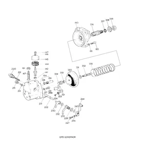CAV Simms Minimec fuel injection pump diaphragm pin 26219 — 4
