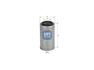 Original UFI Filters Luftfilterelement 27.019.00
