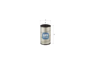 Original UFI Filters Luftfilterelement 27.973.00