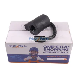 24V 27W Aftermarket Bucher 280276 Solenoid Valve Coil for Excavator Dozer