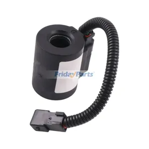 24V 27W Aftermarket Bucher 280276 Solenoid Valve Coil for Excavator Dozer — 4