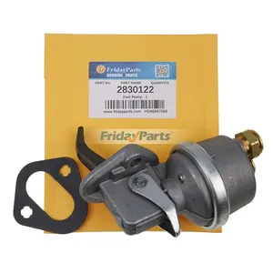 Fuel Lift Pump 2830266 84268475 for CASE Loader 420CT 440CT 445CT 450CT 521D 580M 621D 420 430 435 440 445 450 465 Tractor JX1080U JX1085C JX1090U JX1095C JX1100U