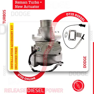 6.7 REBUILT TURBO DIESEL #2835908 (2007-2012)… CORE + $200.00 ACTUATOR CORE…