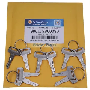 5 Pairs For JLG Scissor Lift T350 600AJ 1532E2 Ignition Keys 9901 2860030