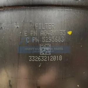 Genuine Cummins Dpf Particulate Filter For Isx Paccar — 4