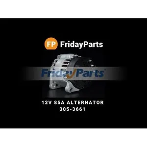 12V 65A Alternator 2871A306 for Perkins Engine 1004-40T 1004-42 1006-6 1006-60 1006-60T 1006-60TW 1006-6T 1103A-33 1104A-44 — 7