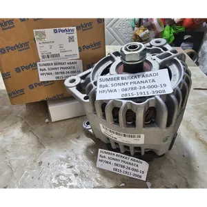 PERKINS 2871A306 2871A301 T433722 ALTERNATOR - 12V 65A - GENUINE ORIGINAL ASLI 100% — 7